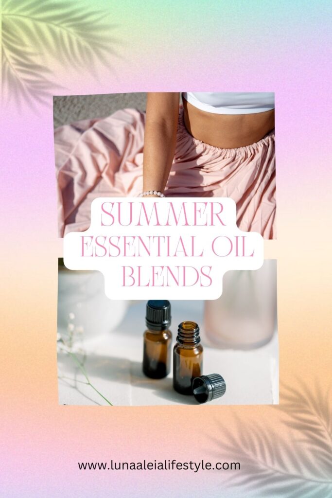Summer essential oil diffuser blends